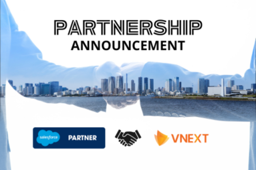 VNEXTはSalesforceの公式パートナーに認定されました